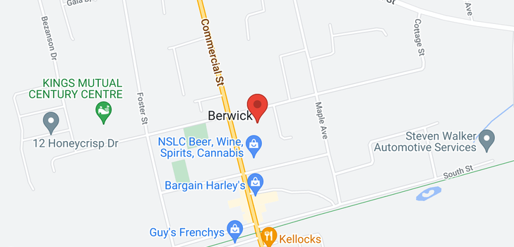 map of 8 Beckwith Drive